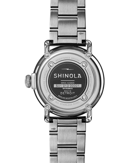 Shinola Blue Meteorite 36Mm