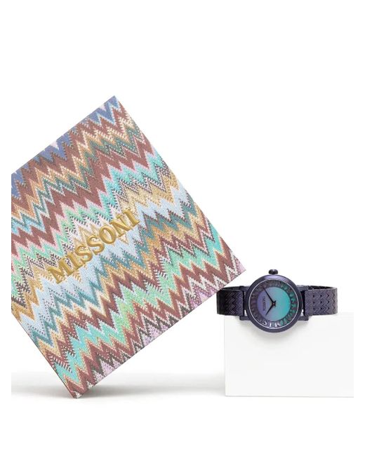 Missoni Blue Zigzag 36Mm
