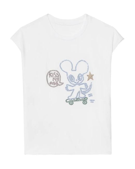 Canotta Cloe di Zadig & Voltaire in White