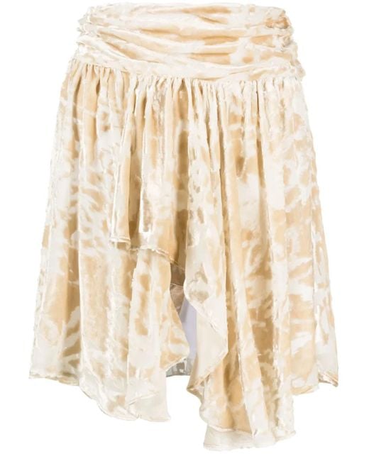 IRO Natural Nepala Asymmetric Miniskirt