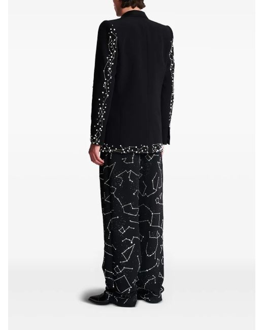 Balmain Black Constellation 1B Jacket for men