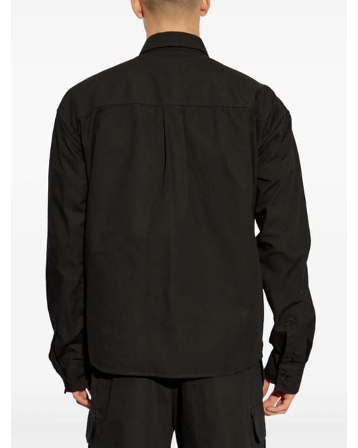 DSquared² Black Icon-Logo Shirt for men