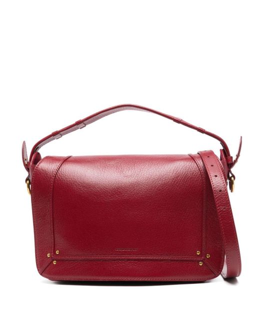 Jérôme Dreyfuss Red Medium Pepito Shoulder Bag
