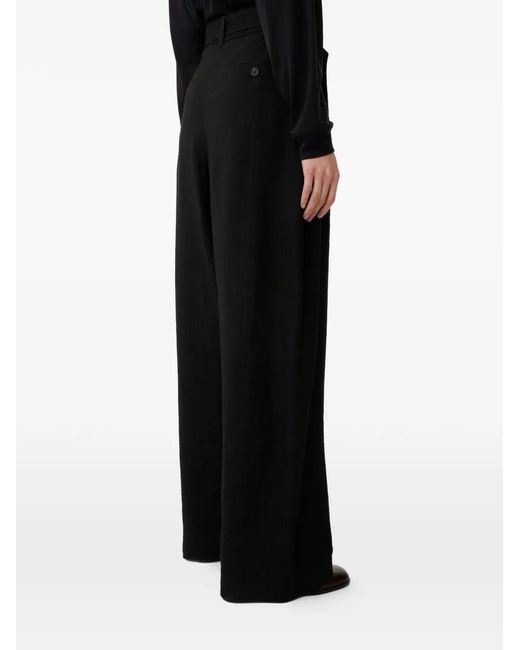 Studio Nicholson Black Chatto Belt Palazzo Pants
