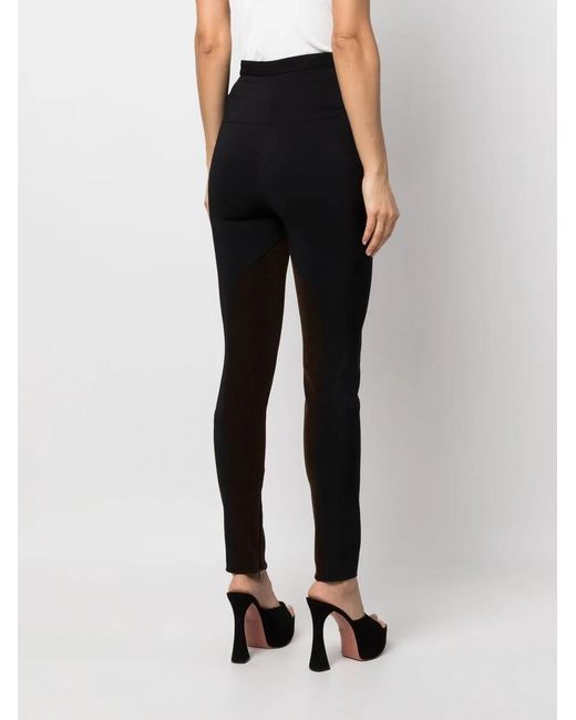 Roberto Cavalli Black High-Rise Skinny Jeans