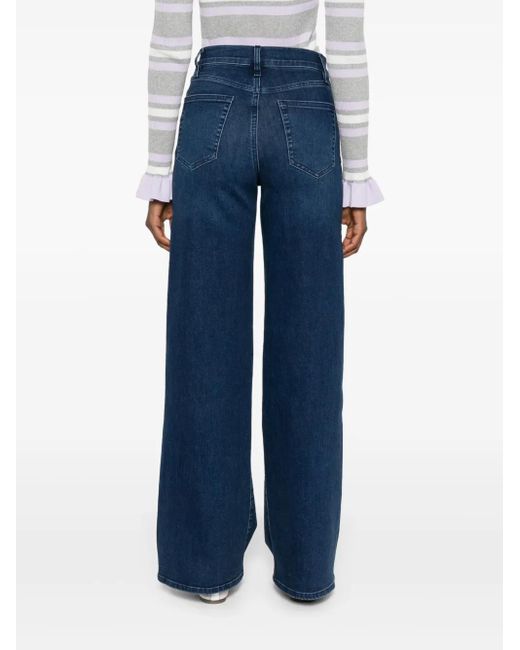 FRAME Blue Jeans mit geradem Bein