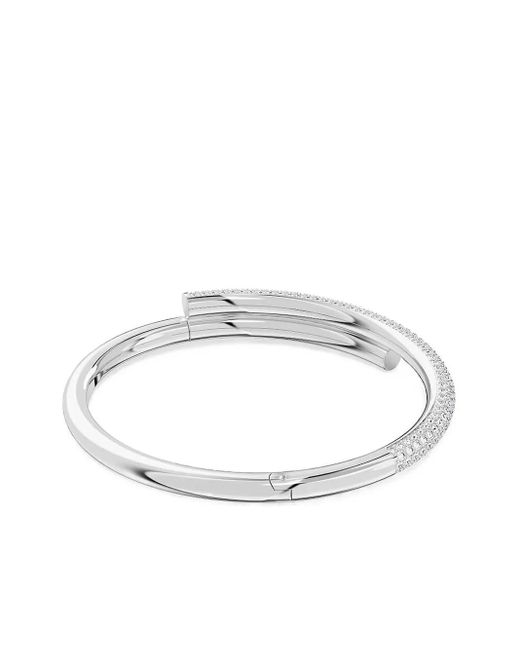 Bracciale Rigido Dextera Con Cristalli di Swarovski in White