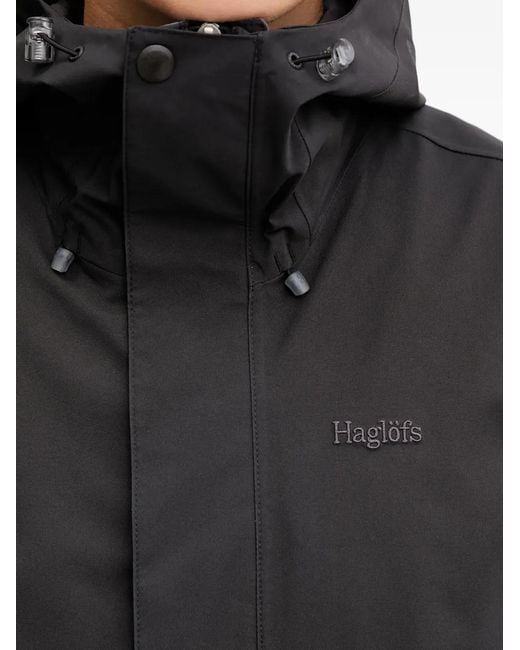 Haglöfs Black Hooded Jacket