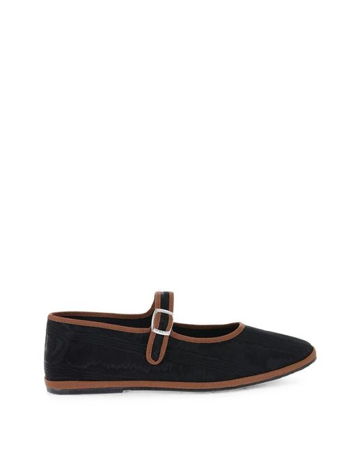 DROGHERIA CRIVELLINI White Buckle-Fastening Ballet Flats