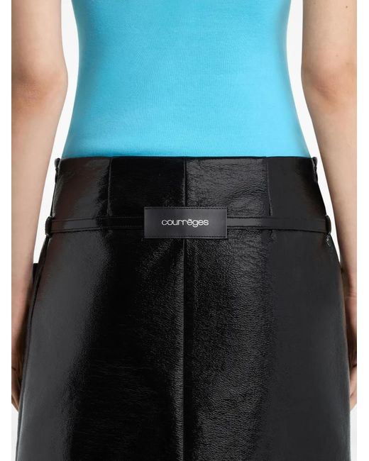 Courreges Blue Logo Top