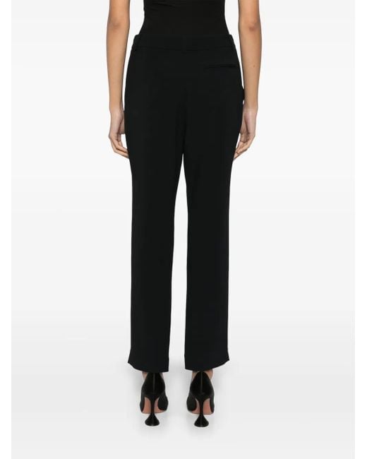 Elie Saab Black Cady Trousers