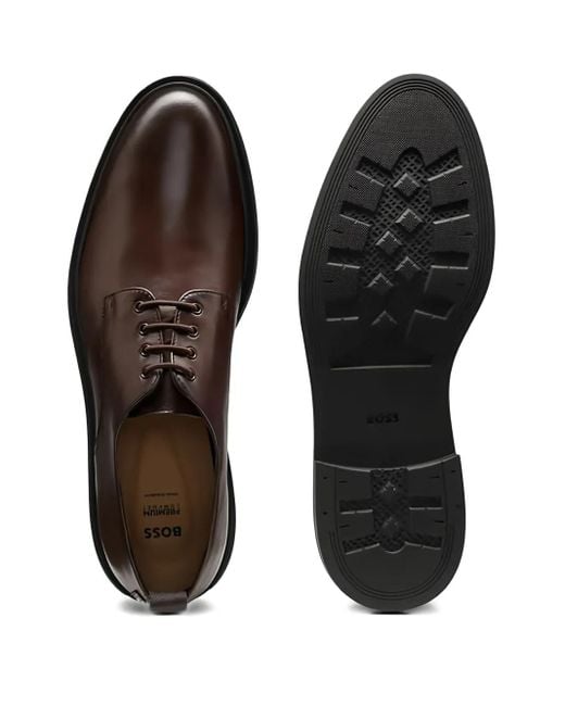 Boss Brown Derbies À Lacets for men