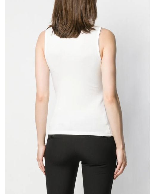 Débardeur À Logo Philipp Plein en coloris White