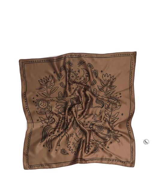Bimba Y Lola ハートシェイプ バッグチャーム Brown