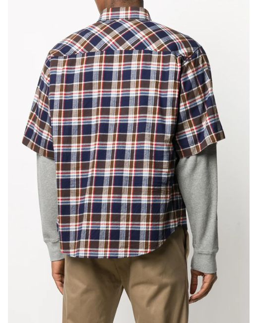 DSquared² Blue Dsquared Shirt for men