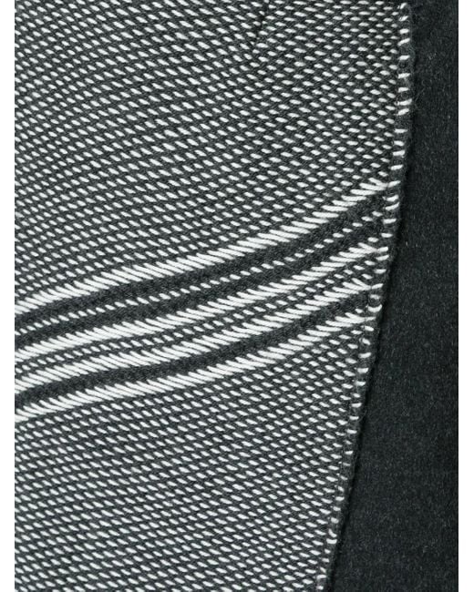 Jupe Midi À Ourlet Asymétrique Voz en coloris Gray