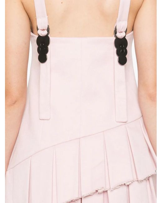 Sinéad O'Dwyer Pink Ra-Ra Playsuit