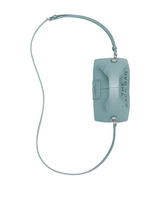 Sack Micro Marc Jacobs Micro Sack Leather Bag in Blue | Lyst UK