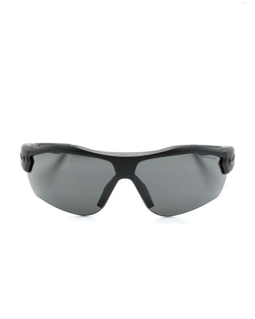 Nike Gray Show X3 Pilot-frame Sunglasses