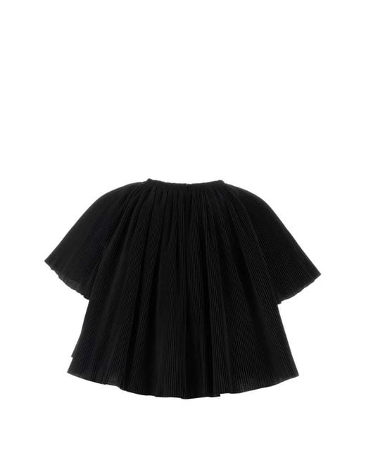 Co. Black Pleated Top