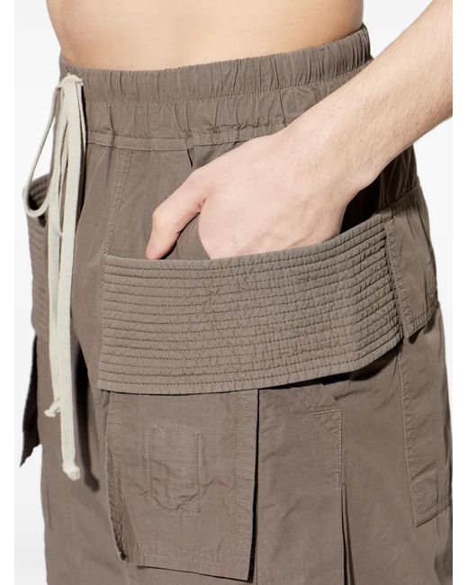 Rick Owens Multicolor Pantalon Droit À Poches À Rabat for men