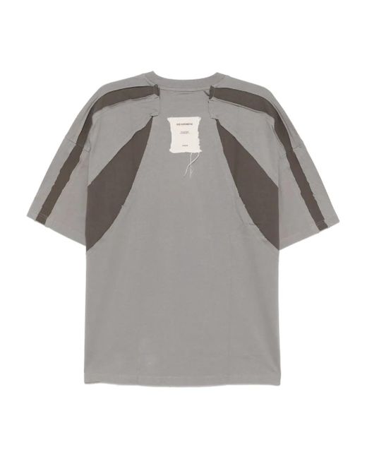 FIVE CM Gray Embroidered T-Shirt for men