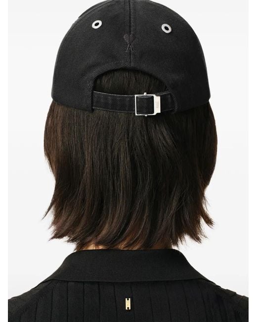 AMI Ami Baseballkappe Mit Patch in Black für Herren