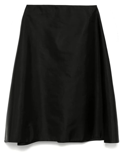 Marni A-Lijn Midi-Rok in het Black