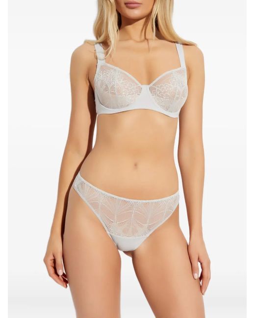 Hanro White Holly U/Wire Bra