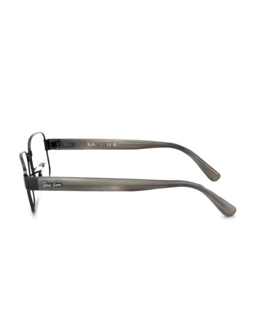 Ray-Ban White Square-Frame Glasses