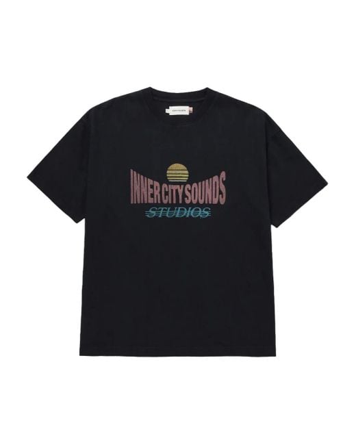 Honor The Gift Black Inner City Sounds T-Shirt for men