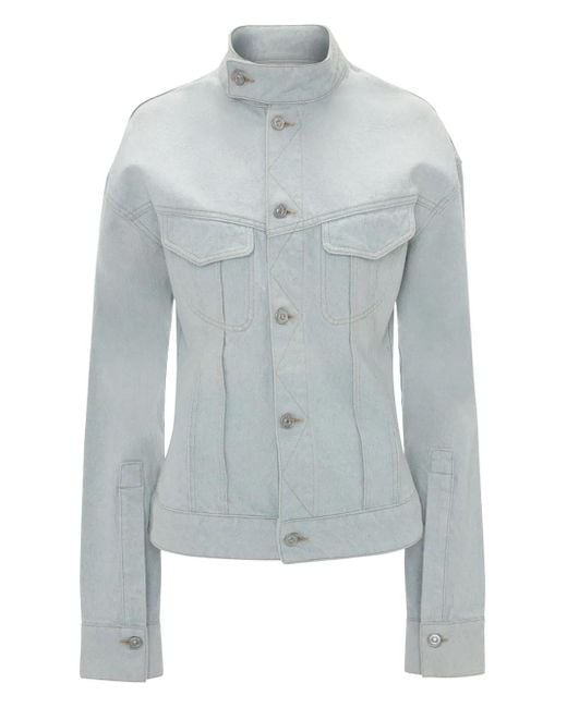 Victoria Beckham Sculptural デニムジャケット Blue