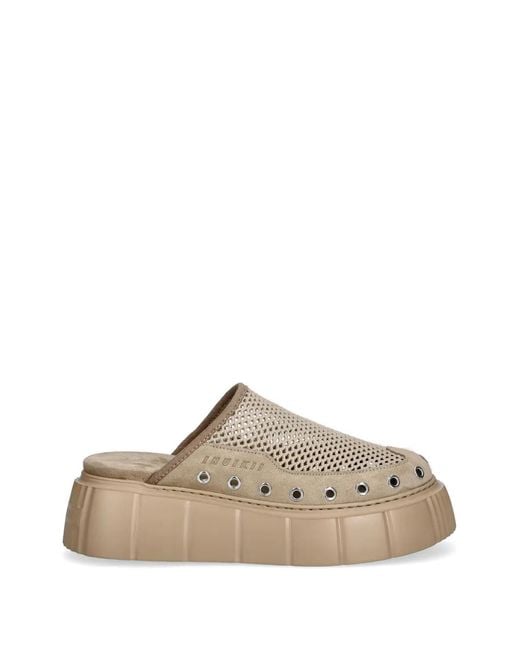Inuikii Natural Mules Matilda À Œillets
