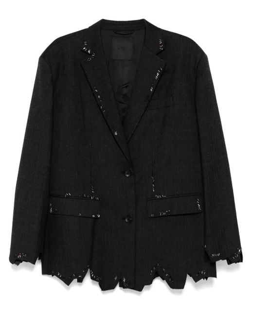 JNBY Black Beaded Blazer