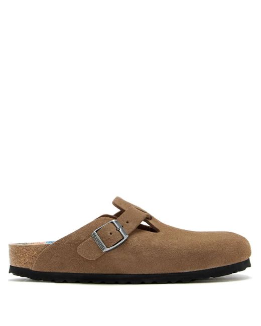 Birkenstock Brown Boston Slippers