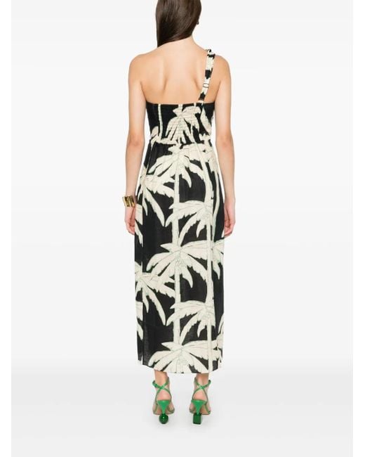 Johanna Ortiz White Dark Palms Dress