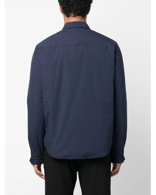 North Sails Blue Marin Shirt Jacket for men