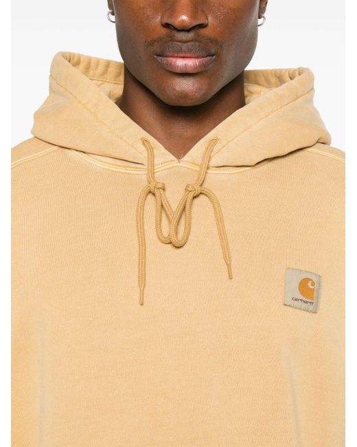 Carhartt Natural Nelson Cotton Hoodie for men