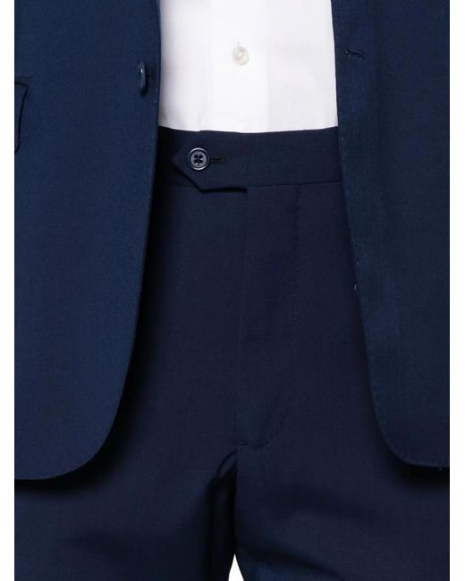 Emporio Armani Blue Single-Breasted Suit for men