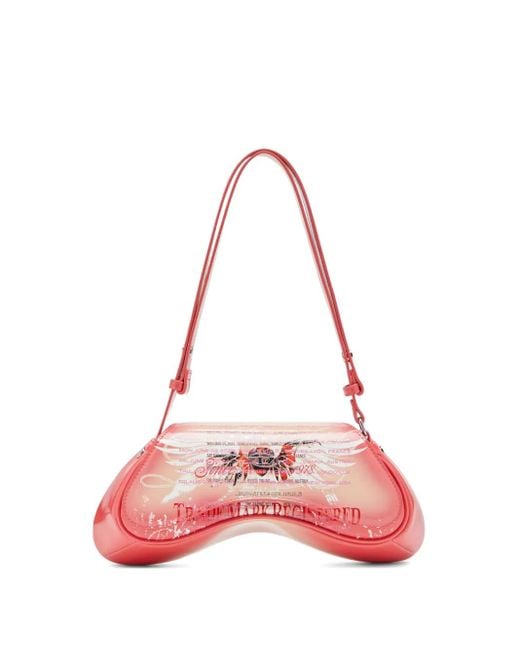 DIESEL Remaster Capsule Play ショルダーバッグ Pink