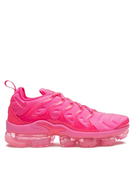 Nike Pink Air Vapormax Plus "Hyper" Sneakers