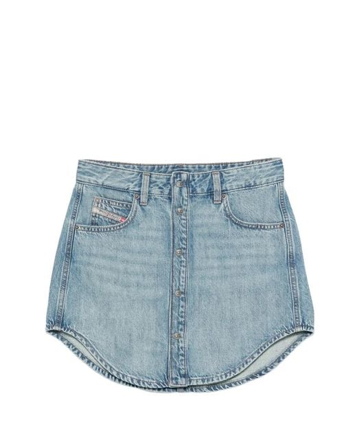 DIESEL Blue Minijupe De-Ard