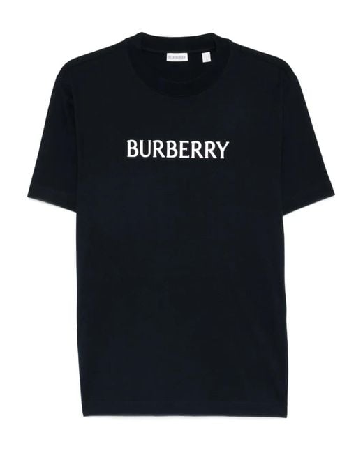 Burberry Black Logo T-Shirt for men
