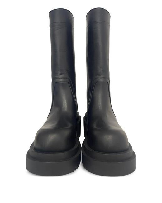 Rick Owens Blue 60Mm Pull-Tab Boots
