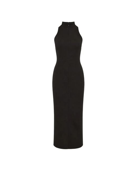 Club21 Collection Black Luna Cut-Out Maxi Dress