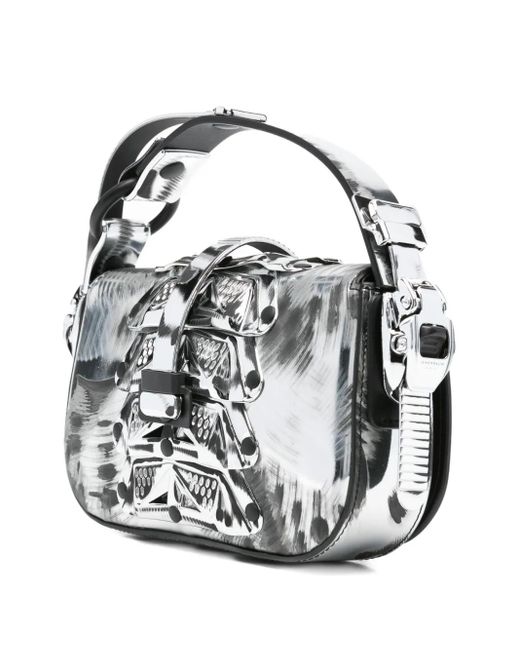 Innerraum Metallic-Buckle Patterned Tote Bag for men