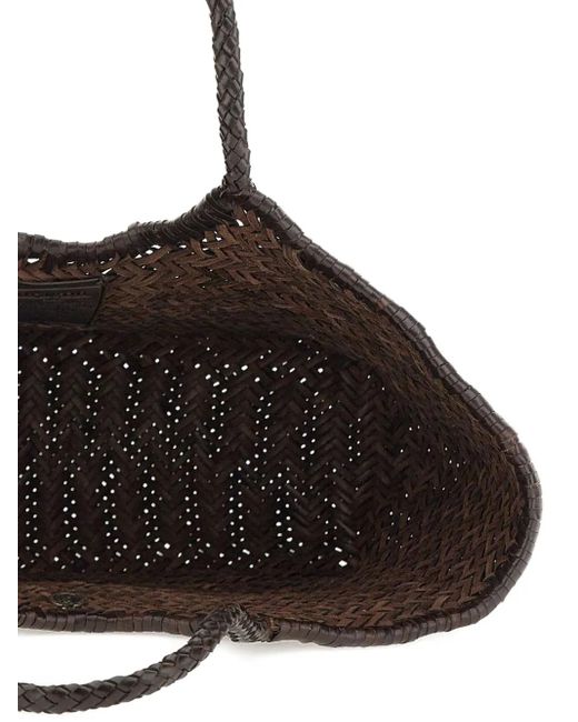 Dragon Diffusion Brown Nantucket Leather Tote Bag