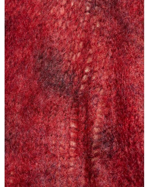 Isabel Marant Red Miller Wool Sweater for men