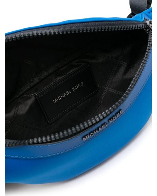 Michael Kors Blue Brooklyn Scuba Belt Bag for men
