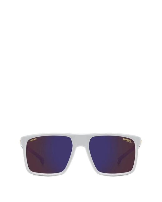 Carrera Purple Ducati Square-Frame Sunglasses for men